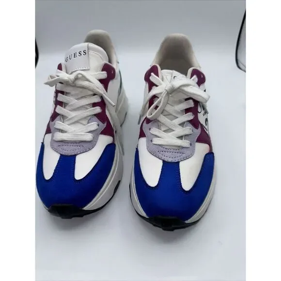 Guess Womens‎ Caleb Sneakers Shoes White Cross Training Lace Up Low Platform 9 M - Picture 7 of 8